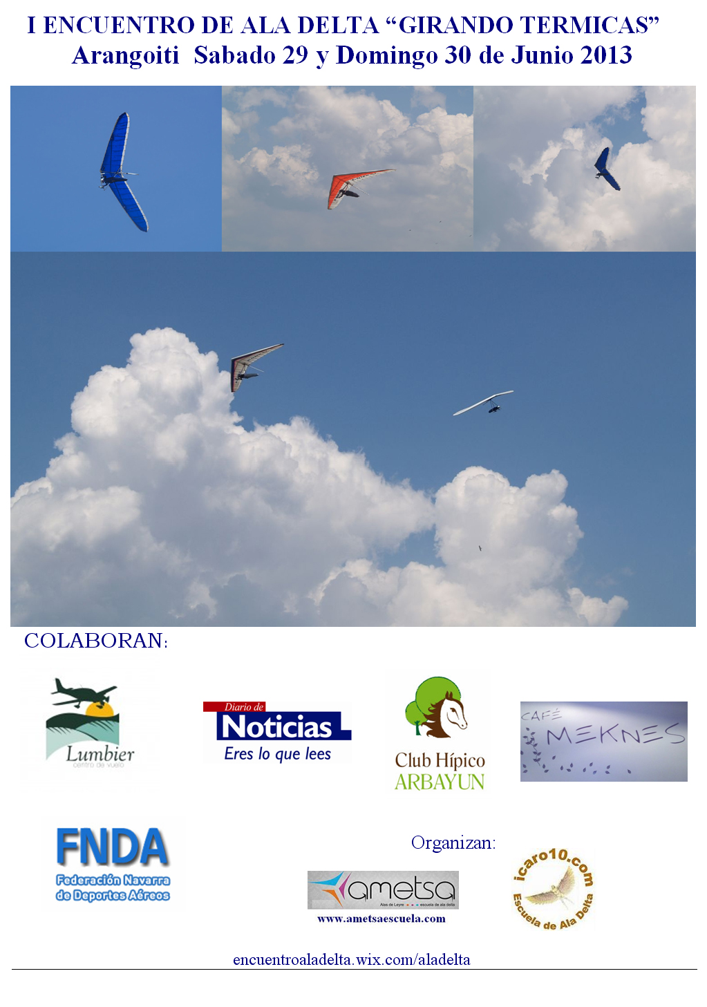 I Encuentro de Ala Delta “Girando T&eacute;rmicas”